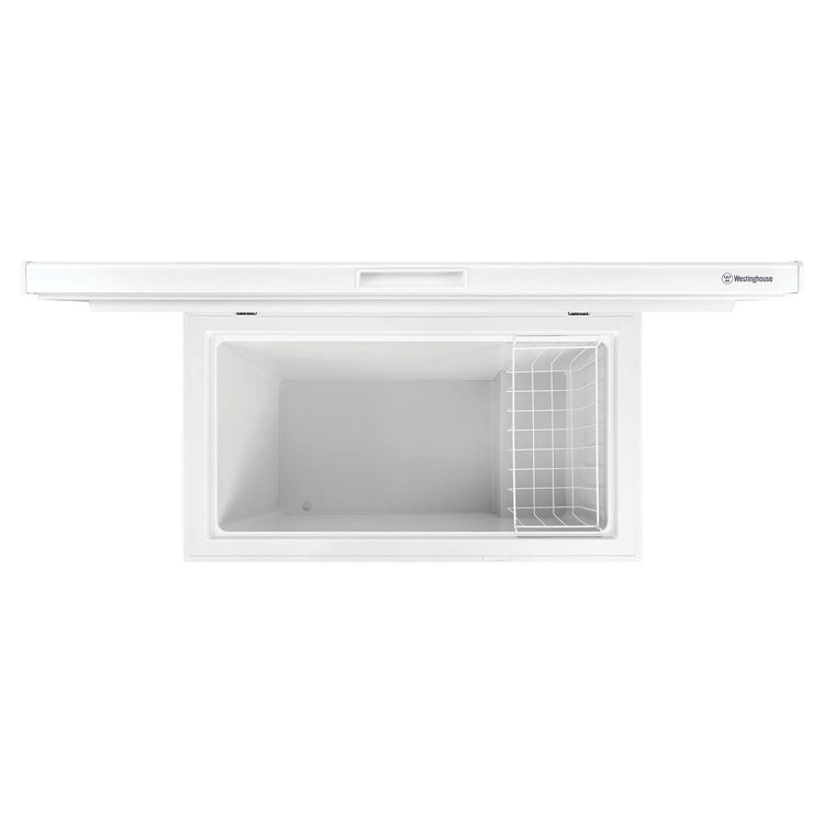 Westinghouse 200L White chest freezer WCM2000WE, Open Top View