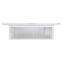 Westinghouse 702L White Chest Freezer WCM7000WE, Open Top View