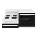 Westinghouse White Elevated Electric Oven WDE132WCR, Front View