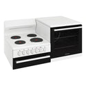 Westinghouse White Elevated Electric Oven WDE132WCR, Right View