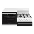 Westinghouse 4-Burner Elevated Natural Gas Conventional Oven WDG110WCNGL, Front View