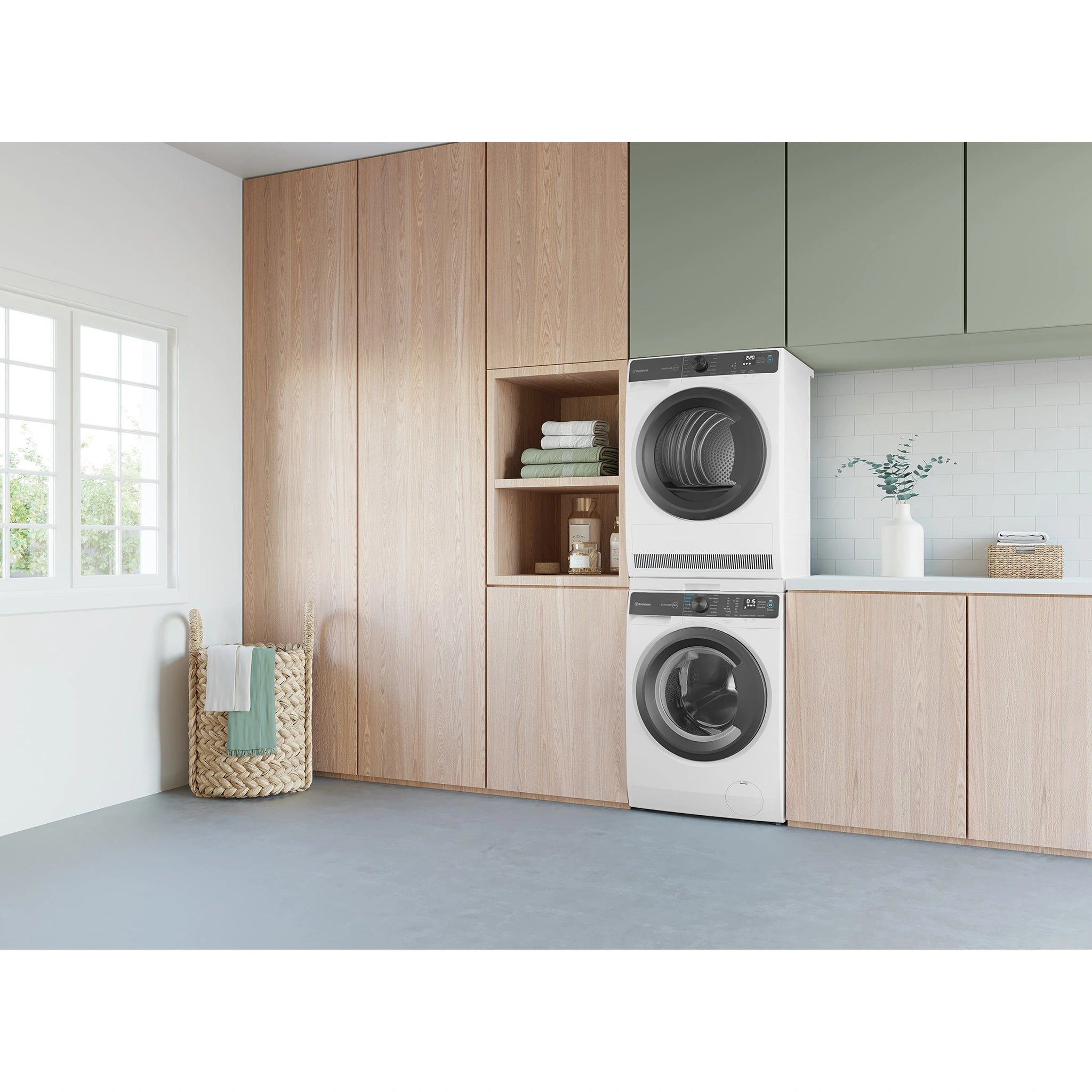 Westinghouse WDH804N7WA 8kg EasyCare 500 Series Heat Pump Dryer