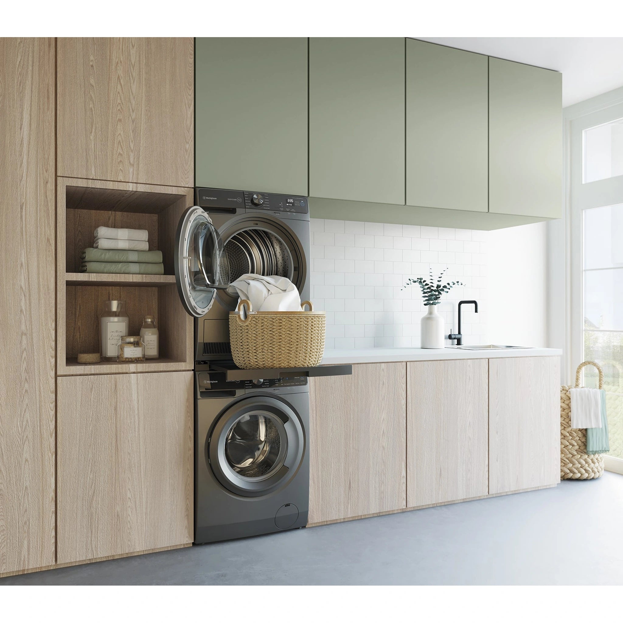 Westinghouse WDH804N8SA 8kg EasyCare 700 Series Heat Pump Dryer