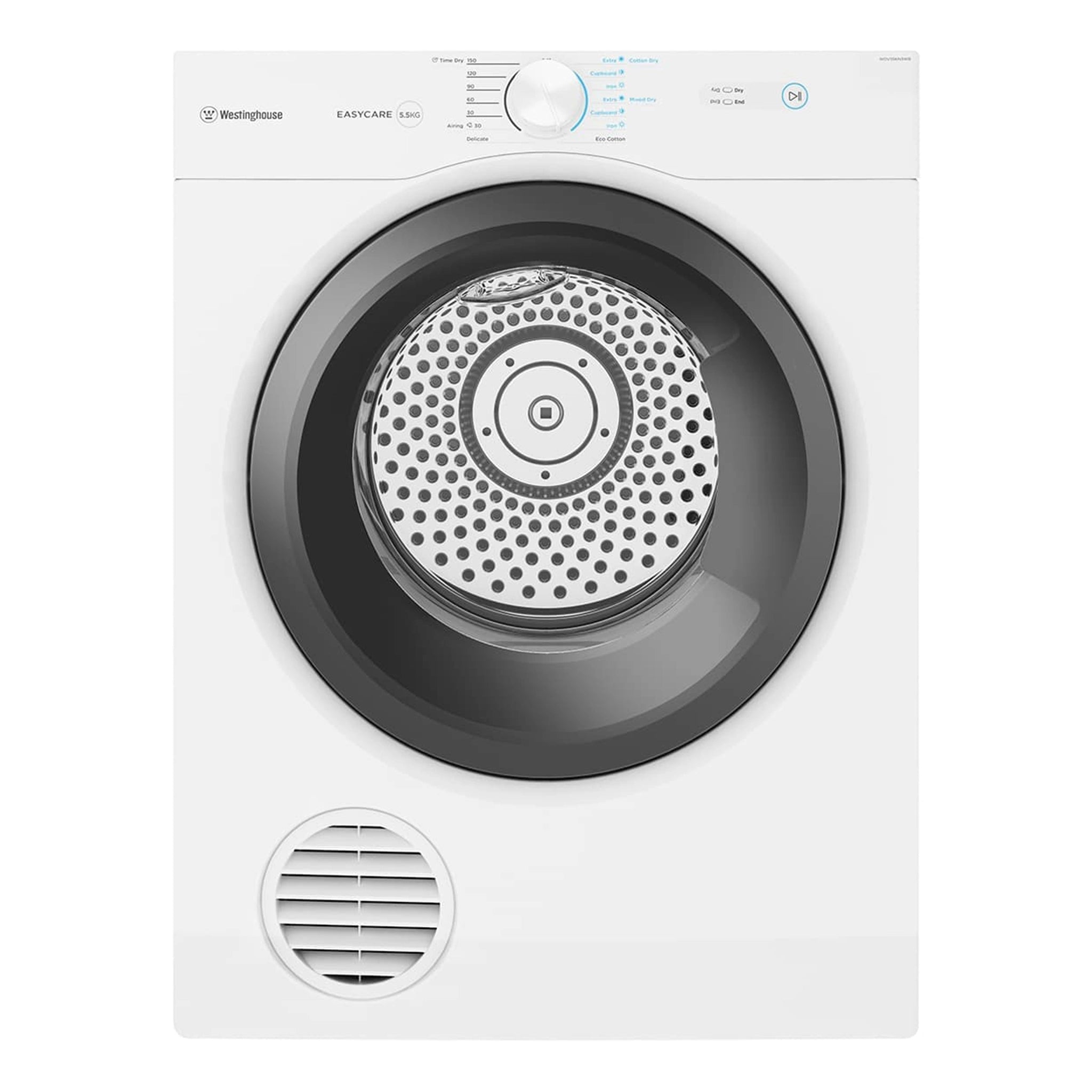 Westinghouse WDV556N3WB 5.5kg Vented Clothes Dryer