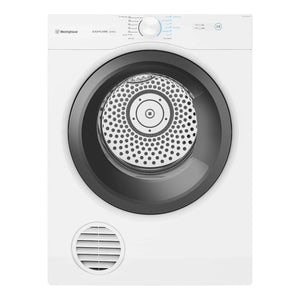 Westinghouse 6.5 kg vented clothes dryer WDV656N3WB, Front View
