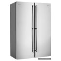 Westinghouse 254L Stainless-Steel Upright Frost-Free Freezer WFB2804SA, Close Door View