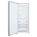 Westinghouse 388L Charcoal Grey Column Freezer WFB4204SCL, Open Door View