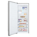 Westinghouse 388L Stainless Steel Column Freezer WFB4204SCR, Open Door with Food View