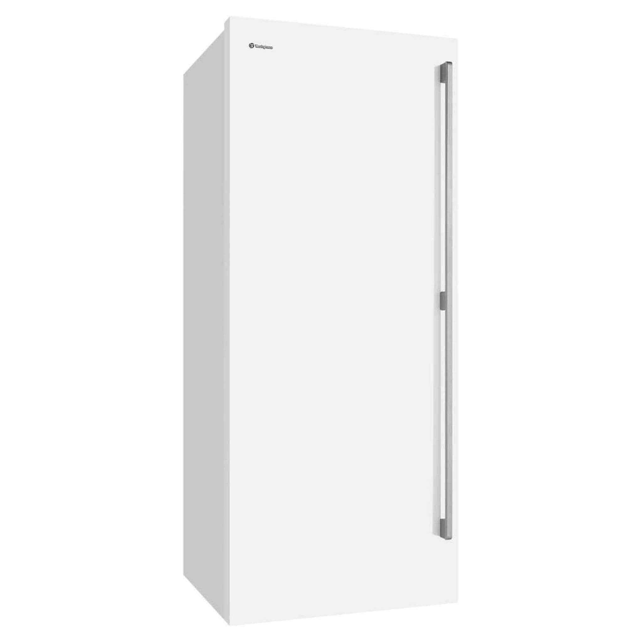 Westinghouse 388L White Left-Hinge Column Freezer WFB4204WCL, Left Side View