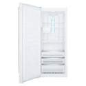 Westinghouse 388L White Left-Hinge Column Freezer WFB4204WCL, Open Door View