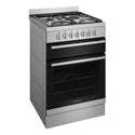 Westinghouse 60cm Freestanding Electric Oven with Gas Cooktop WFE612SC, Left Side View