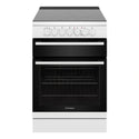 Westinghouse 4 Zones Freestanding Electric Oven – White WFE642WCB, Front View