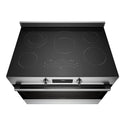 Westinghouse 90cm Electric Freestanding Cooker with AirFry Stainless Steel WFE9546SD, Top View