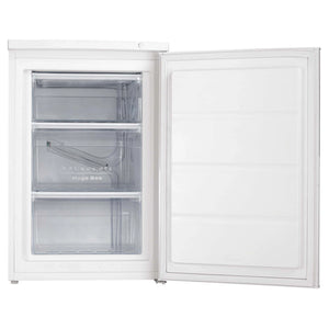 Westinghouse 86L White Reversible Door Bar Freezer WFM0900WD, Open Door View