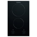 Westinghouse 30cm 2-Zone Ceramic Cooktop WHC322BC, Front View