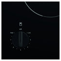 Westinghouse 30cm 2-Zone Ceramic Cooktop WHC322BC, Knob Close-Up View