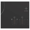 Westinghouse 90cm 4-zone ceramic cooktop WHC942BC, Control Close-Up View