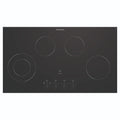 Westinghouse 90cm 4-zone ceramic cooktop WHC942BC, Front View