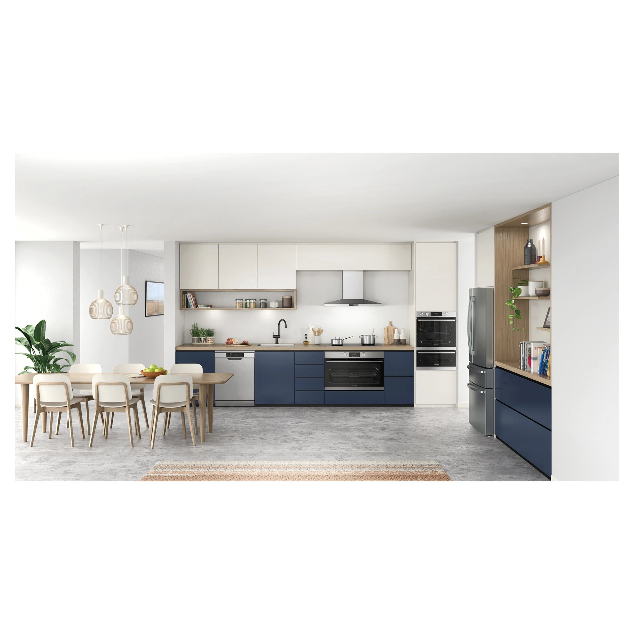 Westinghouse 90cm 4-zone ceramic cooktop WHC942BC, Lifestyle View