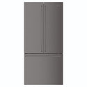 Westinghouse 491L French Door Fridge - Dark Stainless Steel WHE5204BC, Front View