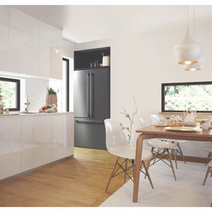Westinghouse 491L French Door Fridge - Dark Stainless Steel WHE5204BC, Lifestyle View
