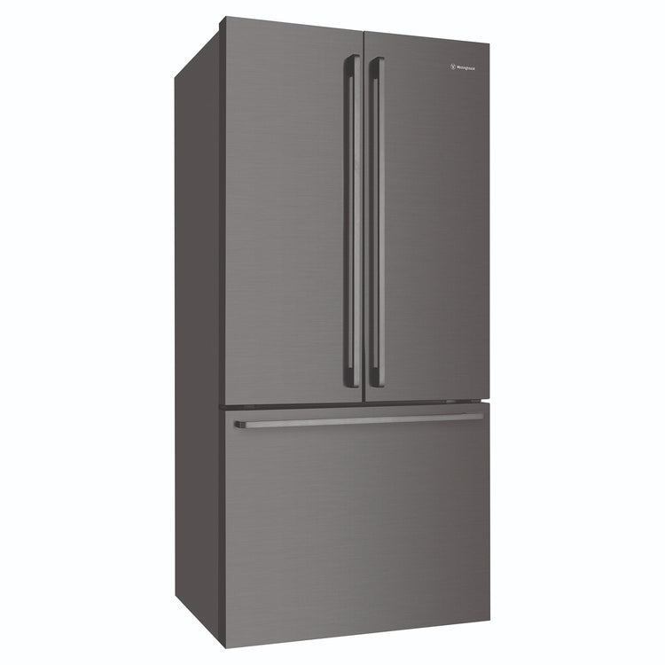 Westinghouse 491L French Door Fridge - Dark Stainless Steel WHE5204BC, Right Side View