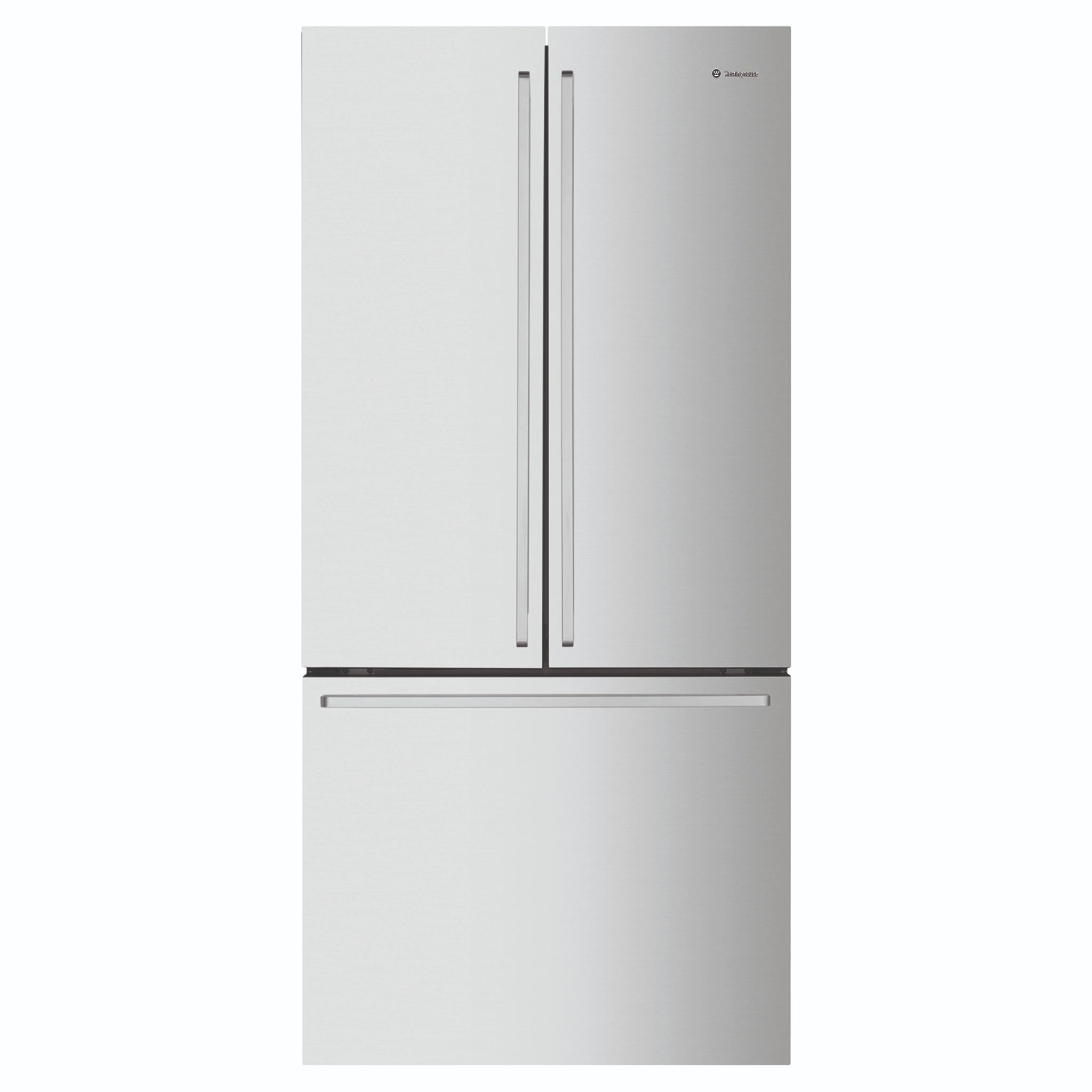Westinghouse 491L French Door Fridge - Stainless Steel WHE5204SC, Front View