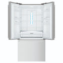 Westinghouse 491L French Door Fridge - Stainless Steel WHE5204SC, Front View Upper Two Sided Door Open View