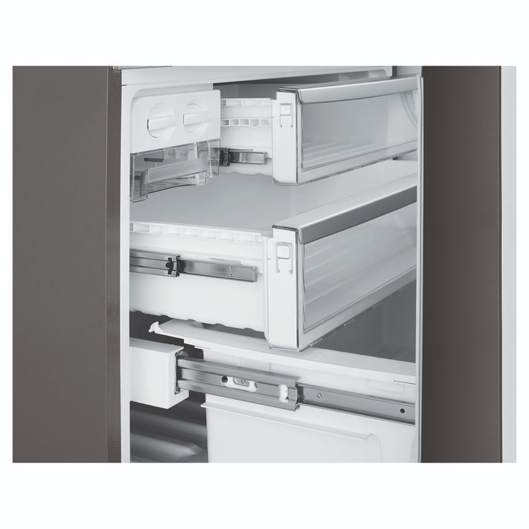 Westinghouse 491L French Door Fridge - Stainless Steel WHE5204SC, Inside Drawers Open View