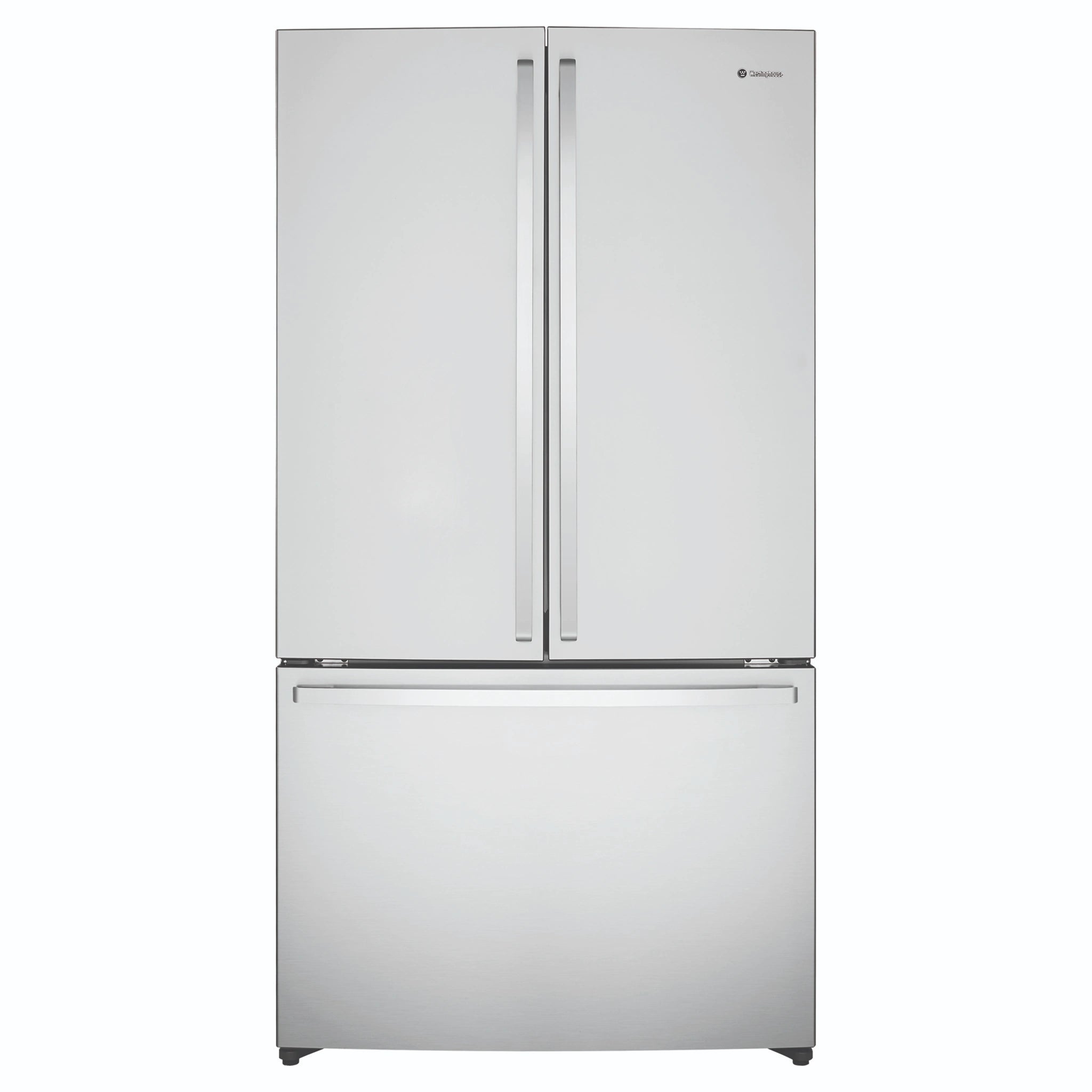 Westinghouse 565L French Door Fridge - Stainless Steel WHE6000SB, Front View