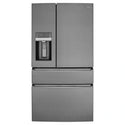 Westinghouse 609L French Door Fridge - Dark Stainless Steel WHE6170BB, Front View