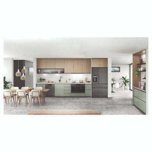 Westinghouse 609L French Door Fridge - Dark Stainless Steel WHE6170BB, Lifestyle View