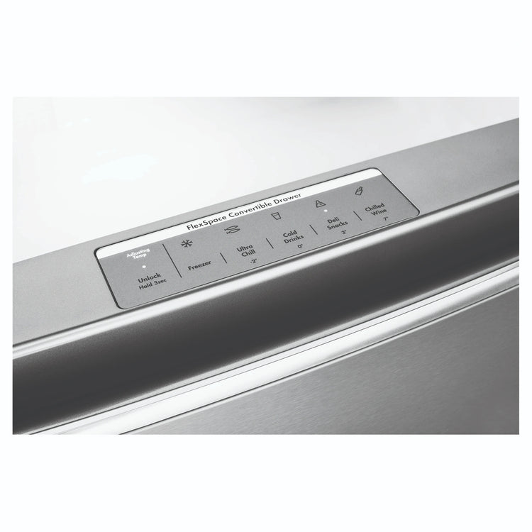 Westinghouse 609L French Door Fridge - Stainless Steel WHE6170SB, Control Panel View