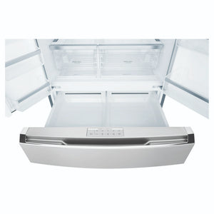Westinghouse 609L French Door Fridge - Stainless Steel WHE6170SB, Drawer Open View