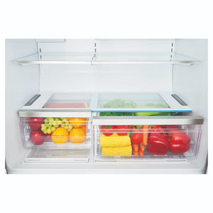 Westinghouse 609L French Door Fridge - Stainless Steel WHE6170SB, Vegetable Crisper View