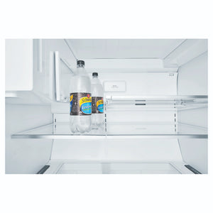 Westinghouse 619L French Door Fridge with Ice and Water Dispenser WHE6270SB, Inside Dual Cooling Feature View
