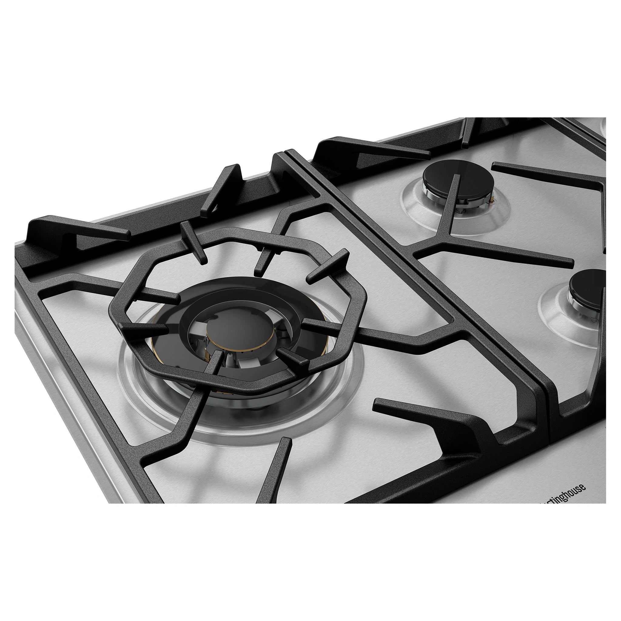 Westinghouse WHG758SC 75cm 5-Burner Gas Cooktop – Stainless Steel