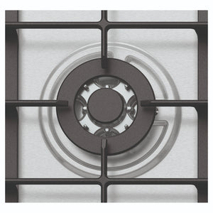 Westinghouse 90cm 5-Burner Gas Hob – Stainless Steel WHG954SC, Burner Close-Up View