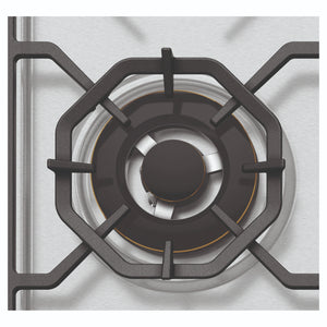 Westinghouse 90cm 5-Burner Gas Stovetop – Stainless Steel WHG958SC, Burner Close-Up View
