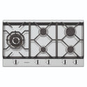 Westinghouse 90cm 5-Burner Gas Stovetop – Stainless Steel WHG958SC, Front View