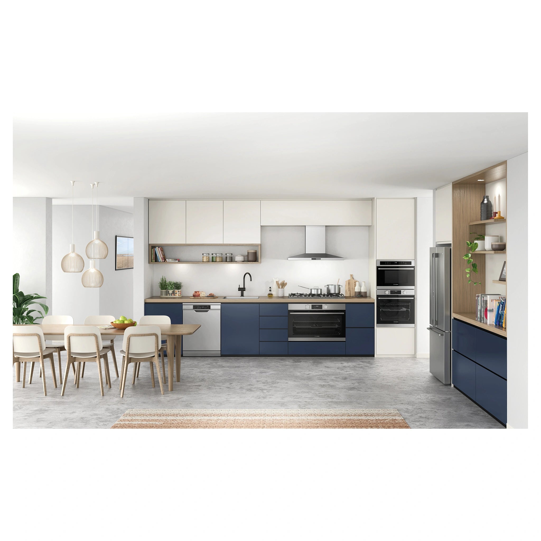 Westinghouse WHG958SC 90cm 5-Burner Gas Stovetop – Stainless Steel