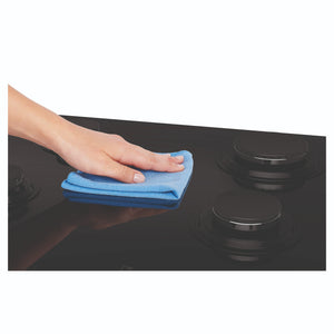 Westinghouse 90cm 5-Burner Black Ceramic Glass Gas Cooktop WHG959BD, Wash View