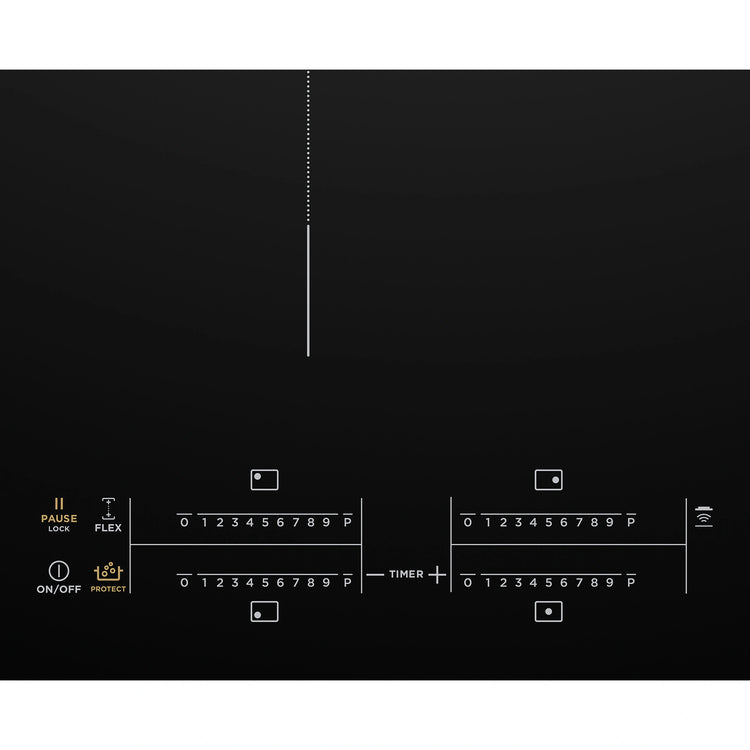 Westinghouse 90cm 4-Zone Induction Cooktop With Boil Protect WHI945BC, Gall View