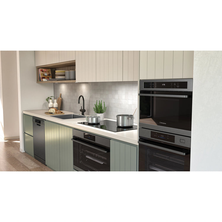Westinghouse 90cm 5-zone induction cooktop with Boil Protect WHI955BD, Life Style View