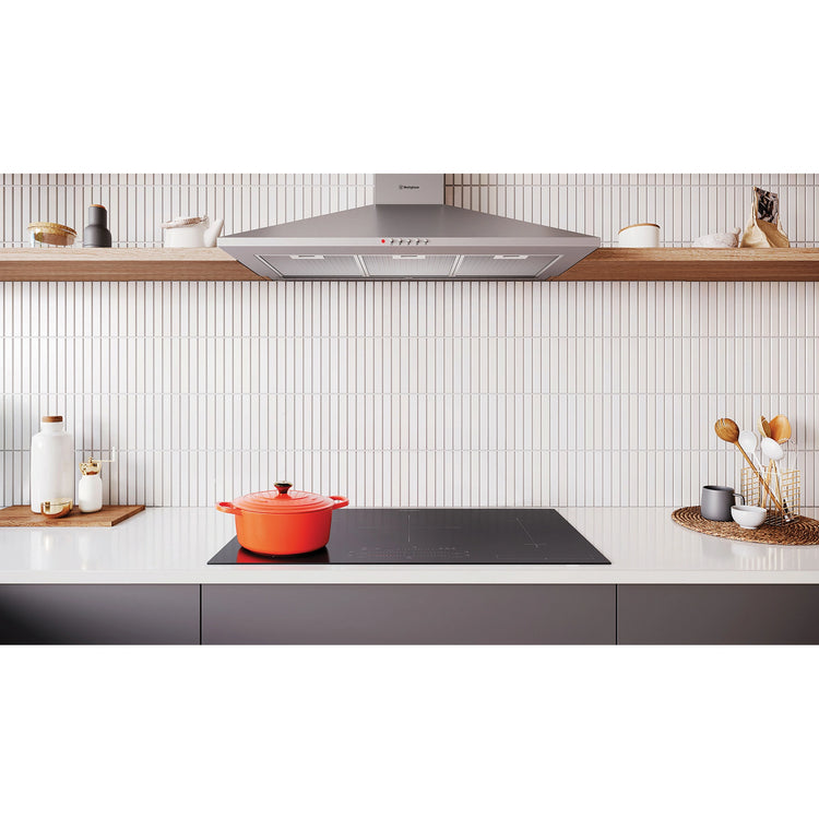 Westinghouse 90cm 5-zone induction cooktop with Boil Protect WHI955BD, Life Style View