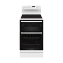 Westinghouse 54cm Freestanding Electric Oven – White WLE543WCB, Front View