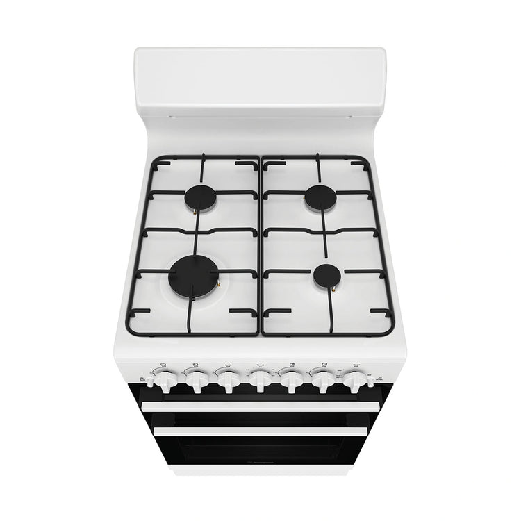 Westinghouse 54cm Freestanding Gas Oven – White WLG510WCH, Top View