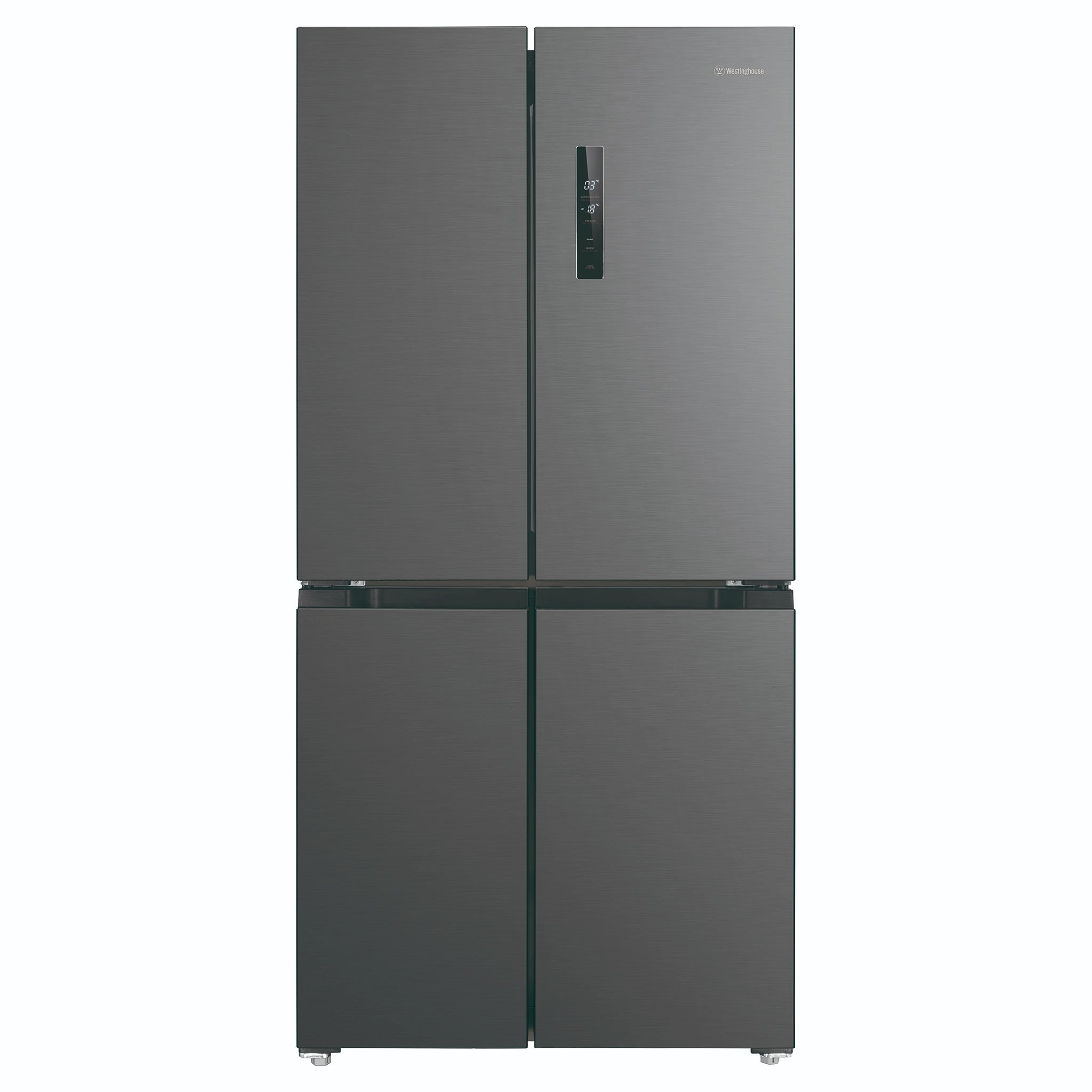 Westinghouse WQE4900BA 496L Charcoal Matte Black French Door Refrigerator