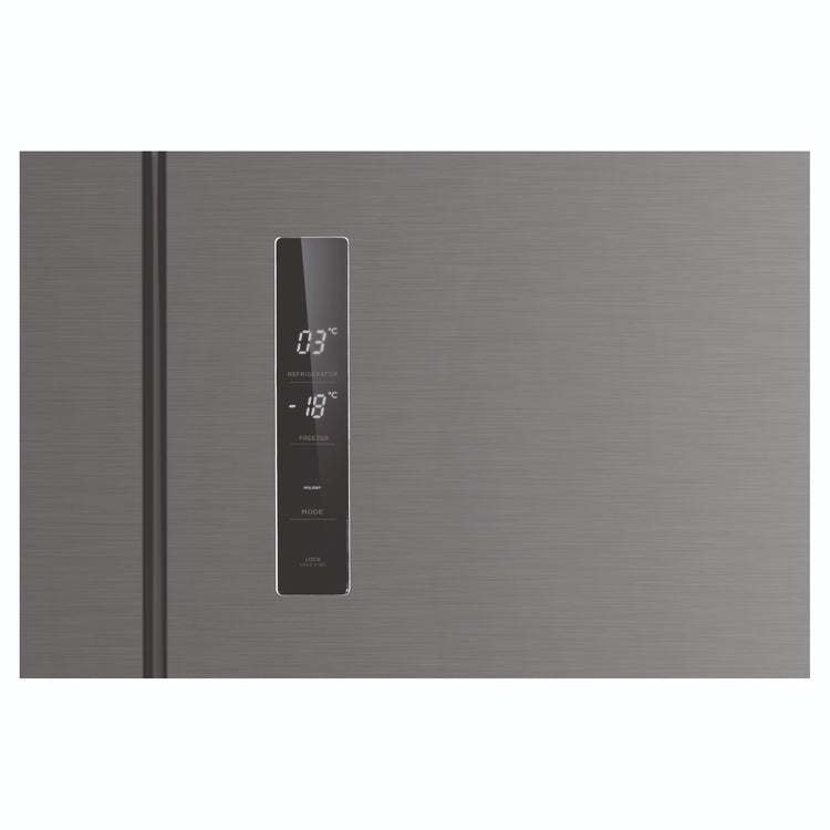 Westinghouse 496L Charcoal Matte Black French Door Refrigerator WQE4900BA, Temperature Control View