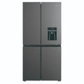 Westinghouse 492L Charcoal Matte Black French Door Refrigerator with Non-Plumbed Water Dispenser WQE4960BA, Front View
